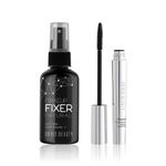 Buy Swiss Beauty Precision Mascara - Black (8.5 ml) + Swiss Beauty Makeup Fixer (70 ml) Combo of 2 - Purplle