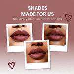 Buy NY Bae Velvet Mousse Lipstick – Brown Girl Brown 10 (6.5 ml)| Velvet Matte Finish | Long-Lasting | Transferproof & Smudgeproof | Ultra Light & Smooth Texture | High Color Payoff - Purplle