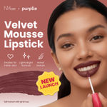 Buy NY Bae Velvet Mousse Lipstick – Pink Roast 11 (6.5 ml) | Velvet Matte Finish | Long-Lasting | Transferproof & Smudgeproof | Ultra Light & Smooth Texture | High Color Payoff - Purplle