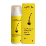 Buy Namyaa Haldi Chandan Hair Removal Cream Spray (180 gm) - Purplle