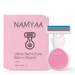 Buy Namyaa Ultra Sensitive Bikini Razor For Women Pack of 3 - Purplle