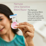 Buy Namyaa Ultra Sensitive Bikini Razor For Women Pack of 3 - Purplle
