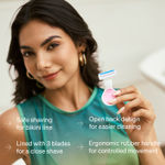 Buy Namyaa Ultra Sensitive Bikini Razor For Women Pack of 3 - Purplle