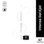 Buy Swiss Beauty Intense Gel Kajal | 12-Hour Stay | Waterproof | Smudge-Proof | Creamy Texture | Highly Pigmented | Multi-Use Eye Pencil - Pearly White (1.2 gm) - Purplle