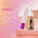 Buy NY Bae Strobe Skin Tint Combo - Medium Skin | Strobe Pink Topaz (12 gm) | Warm Cashew Foundation 03 (30 ml)| Skin Tint | Glowy Korean Skin | Medium Skin Tone | Everyday Makeup Kit - Combo of 2 - Purplle
