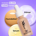 Buy NY Bae Strobe Skin Tint Combo - Deep Skin | Strobe Pink Topaz | Warm Toffee Foundation | Skin Tint | Glowy Korean Skin | Deep Skin Tone | Everyday Makeup Kit 12 gm - Purplle