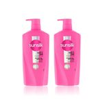 Buy Sunsilk Luscious Thick & Long Shampoo (650 ml ) pack of 2 - Purplle