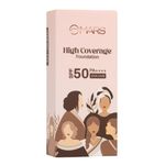 Buy MARS SPF50 PA++++ High Coverage Foundation (25 ml) (01-IVORY GLOW) | Blemish Free & Easy to Blend Foundation for Makeup - Purplle