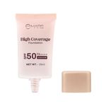 Buy MARS SPF50 PA++++ High Coverage Foundation (25 ml) (03-NATURAL BEIGE) | Blemish Free & Easy to Blend Foundation for Makeup - Purplle