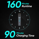 Buy Vega SmartOne S2 Trimmer for Men with AI SmartTrim Technology, 160 mins Runtime, USB Type C, IPX7 Waterproof & 40 Length Settings, 3 Unique Speed Modes, Rubber Grip, Travel Friendly, (VHTH-31) - 1 pc - Purplle