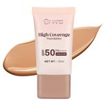 Buy MARS SPF50 PA++++ High Coverage Foundation (25ml) (08-DEEP TAN) | Blemish Free & Easy to Blend Foundation for Makeup - Purplle