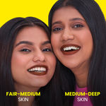 Buy NY Bae X Faces Canada Everyday Brown Combo | NY Bae Velvet Mousse Liquid Lipstick - Spicy Rust 06 (6.5 ml) | FACES CANADA Comfy Matte Wow Liquid Lipstick - Cocoa Crush 07 (3.8 ml) | Highly Pigmented| Smudgeproof | Moisturising Lipsticks - Purplle