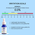 Buy DERMDOC 2% Salicylic Acid Face Serum (15 ml) | For Blackheads & Whiteheads | Targets Active Acne | Calms Irritation & Unclogs Pores - Purplle