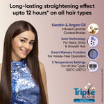 Buy Vega LitStyle L1 Hair Straightening Brush for Women with Triple Care & ThermoProtect Technology, Frizz-Free Hair in Few Mins, Hair Straightener, Straightening Effect Upto 12 Hours, (VHSB-06) 1 pc - Purplle