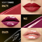 Buy Lakme Ultimate Glam 4 in 1 lip stack, Pink Vibe Only 4 ml - Purplle