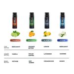 Buy Wild Stone Intense no gas deodorant travel (Black, Ocean, Trance & Wood)pack of 4 (40 ml each) - Purplle