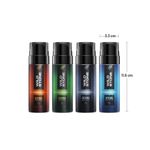 Buy Wild Stone Intense no gas deodorant travel (Black, Ocean, Trance & Wood)pack of 4 (40 ml each) - Purplle