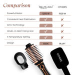 Buy MakeMeeBold by Urban Yog 3-in-1 Hot Air Brush| 1.5-inch Barrel | Hair Dryer Hair Straightener Volumizer Blow Dryer Styling Tool,1200 Watt, Multicolour, 1 Pc - Purplle