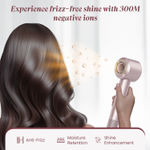 Buy MakeMeeBold by Urban Yog Swift High-Speed Hair Dryer | 110,000 RPM Motor | 3X Faster Drying | 4 Modes with AI Smart Heat Control | Lightweight & Quiet Hair Dryer with Magnetic Concentrator | Frizz-Free Shine, 1 Pc - Purplle