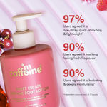 Buy mCaffeine Summer Breeze & Sweet escape Body lotion 300 ml each (Combo of 2) - Purplle
