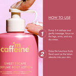 Buy mCaffeine Summer Breeze & Sweet escape Body lotion 300 ml each (Combo of 2) - Purplle
