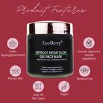 Buy Ecoberry Beetroot Bright Glow Gel Face Mask 100 ml - Purplle