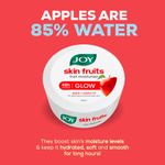 Buy Joy Skin Fruits Moisturizing Skin Cream With Apple, Jojoba & Almond Oil (200 ml) | 48h Moisture | Quick Absorbing & Non Sticky Moisturizer for Face, Hands & Body | For Healthy, Soft & Glowing Skin - Purplle