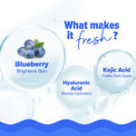 Buy Aqualogica Bright+ Hydra Gel Moisturizer with Blueberry & Kojic Acid - 200 gm - Purplle