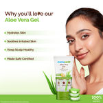 Buy Mamaeart Aloe Vera Gel with 100% Pure & Natural Aloe Vera & Vitamin E for Skin & Hair | Hydrates, Moisturizes Skin | Soothes Irritated Skin | Keeps Scalp Healthy | For Men & Women | Multipurpose Non-Sticky Gel 150 ml - Purplle
