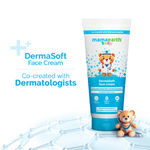 Buy Mamaearth Baby DermaSoft Face Cream with SensiCareComplex™ for Baby's Sensitive Skin - 80 gm Co-created with Dermatologists | Enriched with SensiCareComplexTM for Baby's Sensitive Skin | Safe and Non-irritant formula - Purplle