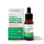 Buy Dr Sheth's Ceramide & 10% Vitamin C Ampoule Serum 10 ml - Purplle
