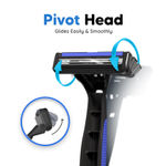 Buy LetsShave Pro 2 Plus Men’s Razor | Disposable Twin Blade | Pack of 10 - Purplle