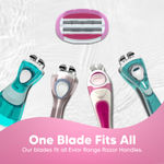 Buy LetsShave Evior 6 Razor – World’s First 6 Blades, Aloe Bar | Smooth Shave for Bikini & Body 1 pc - Purplle