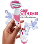 Buy LetsShave Evior 6 Razor – World’s First 6 Blades, Aloe Bar | Smooth Shave for Bikini & Body 1 pc - Purplle