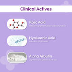 Buy The Derma Co. 1% Kojic Acid Lip Balm With Alpha Arbutin & Hyaluronic Acid For Lip Pigmentation- 4.5 gm - Purplle