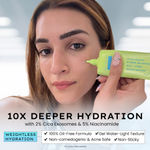 Buy Hyphen 2% Cica Exosomes Oil-Free Moisturizer for Oily & Acne-Prone Skin | 10X Deeper Hydration | 5% Niacinamide for Oil Control | Water-Light - 50 ml - Purplle