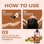 Buy Aromatique Argan Oil, Argan Oil for Hair Growth Strengthen Dull & Dry Hair, Helps Control Hair Fall & Promotes Hair Growth Multi purpose oil.Non Sticky Daily Use Hair Oil 200 ml - Purplle