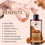 Buy Aromatique Argan Oil, Argan Oil for Hair Growth Strengthen Dull & Dry Hair, Helps Control Hair Fall & Promotes Hair Growth Multi purpose oil.Non Sticky Daily Use Hair Oil 200 ml - Purplle