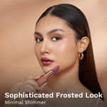 Buy Pilgrim Her Highness-08 Luxurious 3-D Glitter Lipstick With Matte Finish (4.2 gm) - Purplle