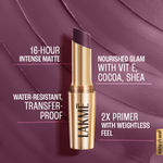 Buy Lakme 9to5 Powerplay Priming Matte Lipstick, Lasts 16hrs, Garnet Punch, 3.6 gm - Purplle