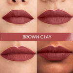 Buy ELLE18 LIQUID LIP COLOR Brown Clay 5.6 ml - Purplle