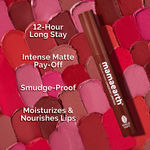 Buy Mamaearth Moisture Matte Longstay Lipstick with Avocado Oil & Vitamin E for 12 Hour Long Stay-18 Mocha Crush - 2 gm - Purplle