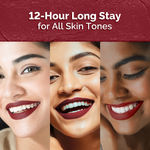 Buy Mamaearth Moisture Matte Longstay Lipstick with Avocado Oil & Vitamin E for 12 Hour Long Stay-20 Red Caramel - 2 gm - Purplle