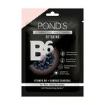 Buy POND'S&nbsp;Bamboo Charcoal Clear Detoxing, With Vitamin B6 Sheet Mask, 25 ml - Purplle
