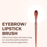 Buy Iris Cosmetics Luminous Hd Lip Brush/Eyebrow Brush-1 pc - Purplle