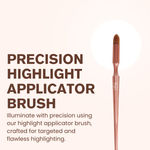 Buy Iris Cosmetics Luminous Hd Precision Highlight Brush-1 pc - Purplle