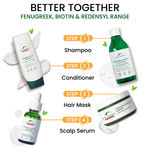 Buy Alps Goodness Fenugreek Biotin & Redensyl Anti Hairfall Shampoo (290 ml) | Methi Hairloss Control Shampoo For All Hair Types | Sulphate, Silicone & Paraben Free | Gentle & Mild Cleansing Shampoo| Vegan - Purplle