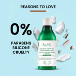 Buy Alps Goodness Coconut, Argan Oil & Hyaluronic Acid Hydrating & Nourishing Shampoo for Dry Hair & Frizzy Hair (290 ml) - Purplle