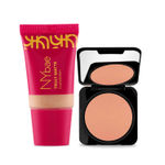 Buy NY Bae Matte Base Duo | Runway Radiance Compact Powder- Fair Beige | Truly Matte Foundation- Tan 230 | Indian Skin | SPF 50 | Sunscreen | Long-wear | Oil Control | 12+ Hours Full Coverage - 1 Pc - Purplle