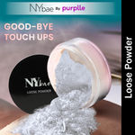 Buy NY Bae Translucent Loose Powder (5.8 gm) | White | Matte Finish | Almond, Jojoba & Sunflower Oils | Makeup Setting Powder | Long Lasting - Purplle